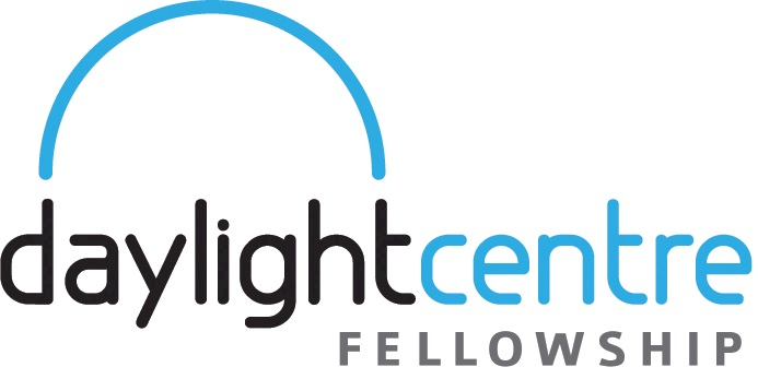 text saying daylight centre fellowship